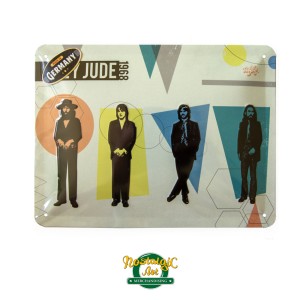 26218 Metal Plate 15x20sm - The Beatles Hey Jude 1968